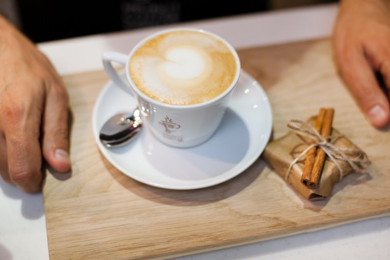 Утро кофе постель