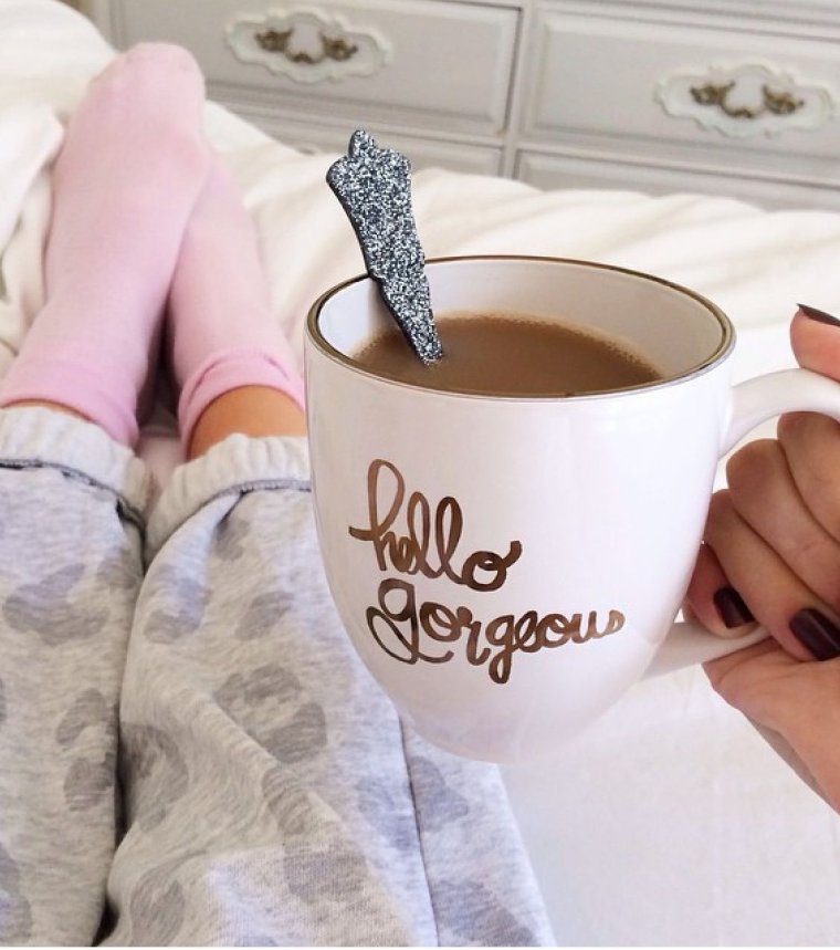 Ноги и кофе