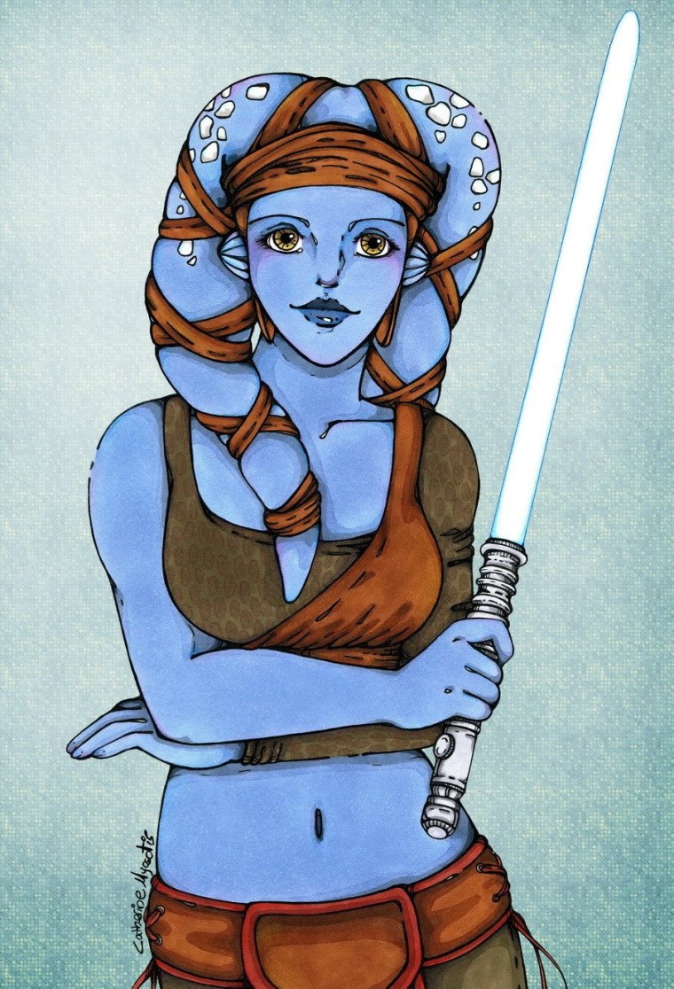 Star Wars Эйла Секура арт