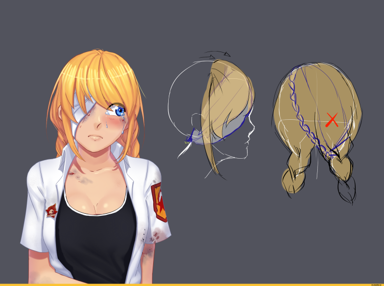 Славя ахегао