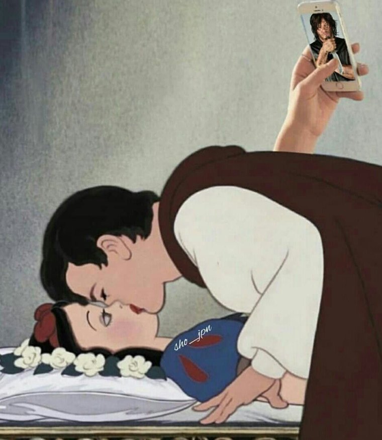 Белоснежка уснула