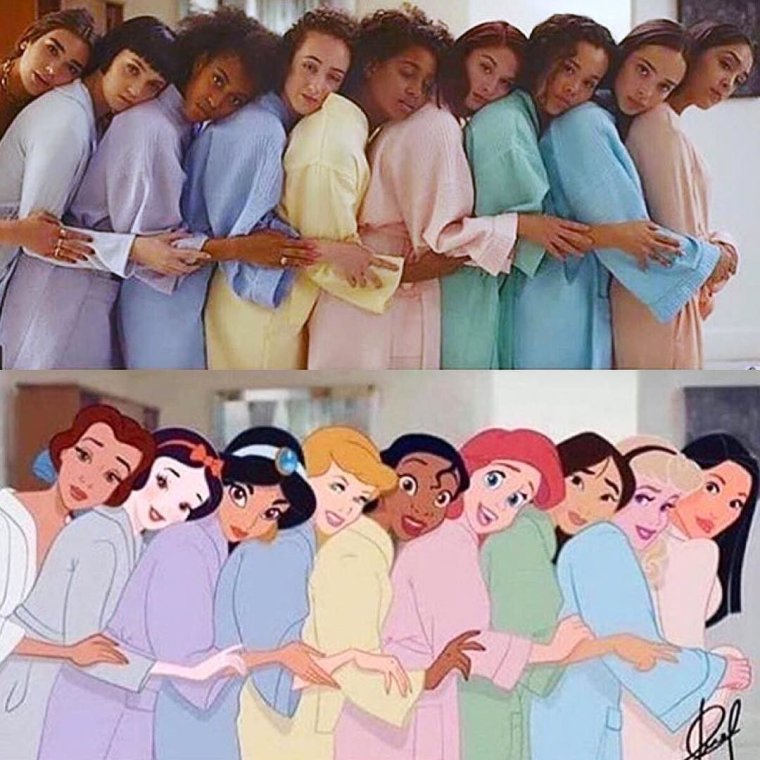 Эстетика принцессы Диснея