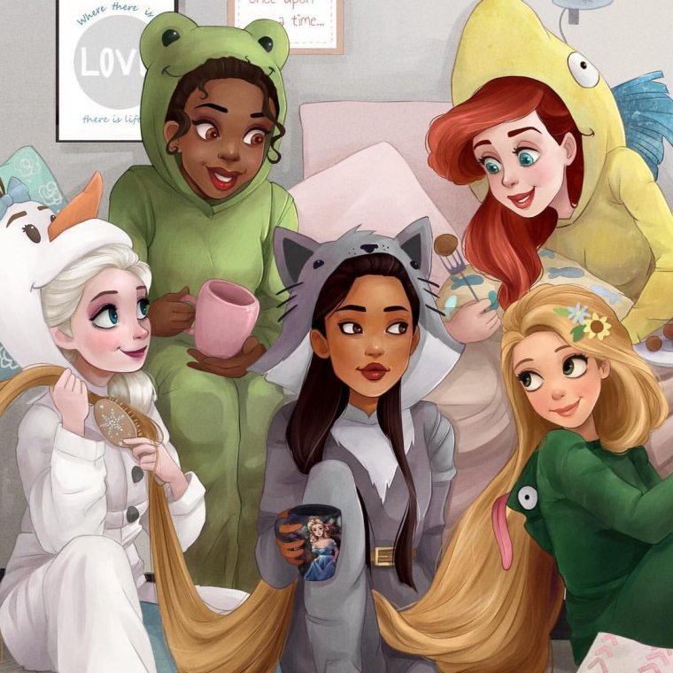 Современные принцессы Диснея
