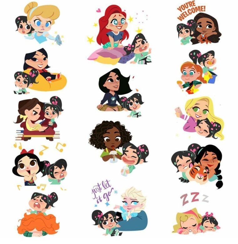 Эстетика героев из мультиков