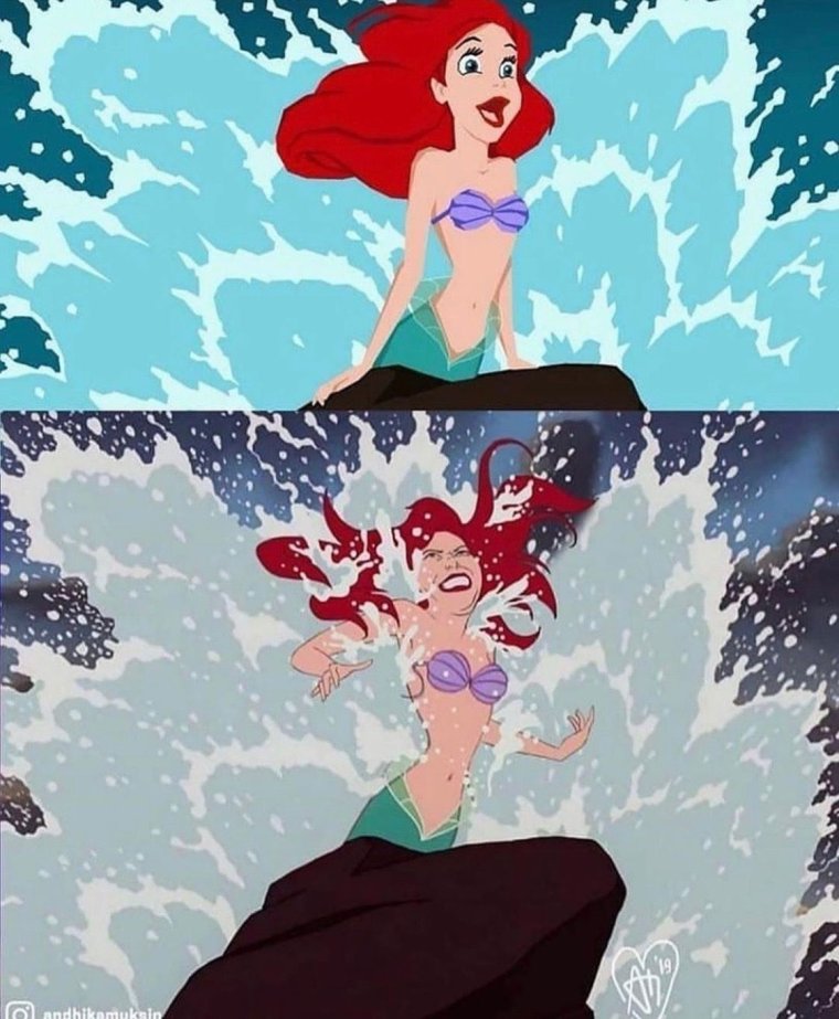 Диснеевские принцессы Мем