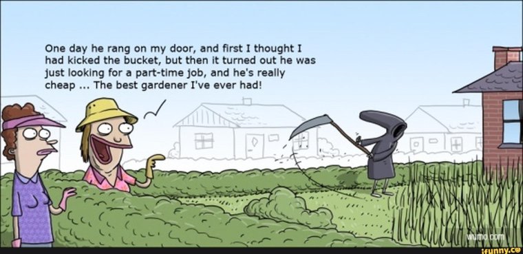 Комикс про дачников