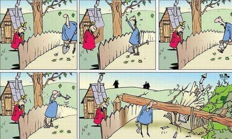 Юмор на дачную тему