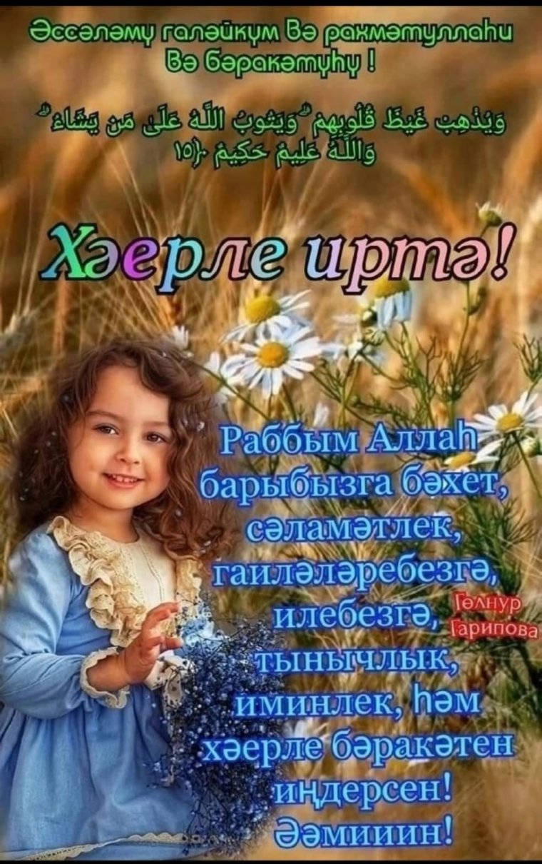 Добрый день на татарском языке