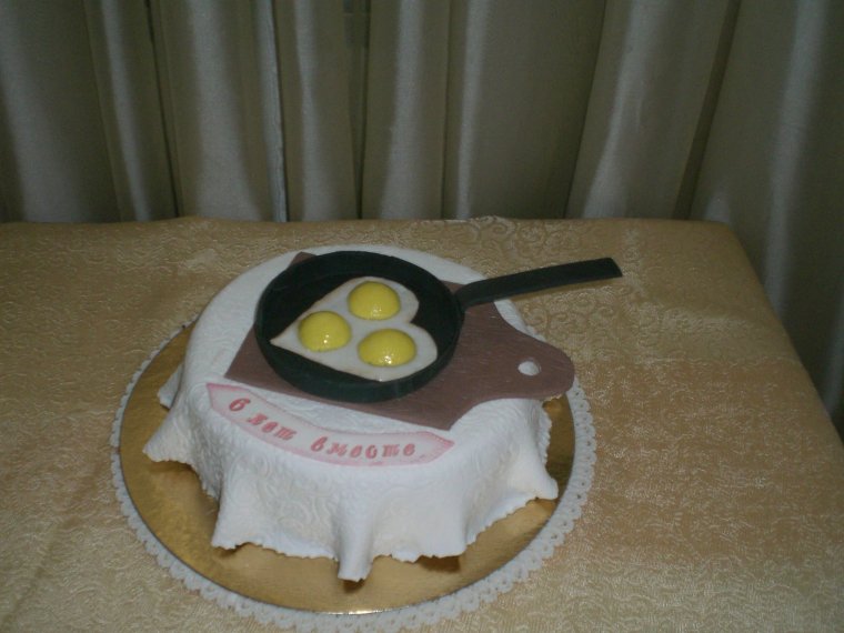 Тортик на чугунную свадьбу