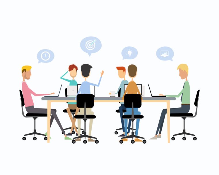 Динозавры в офисе