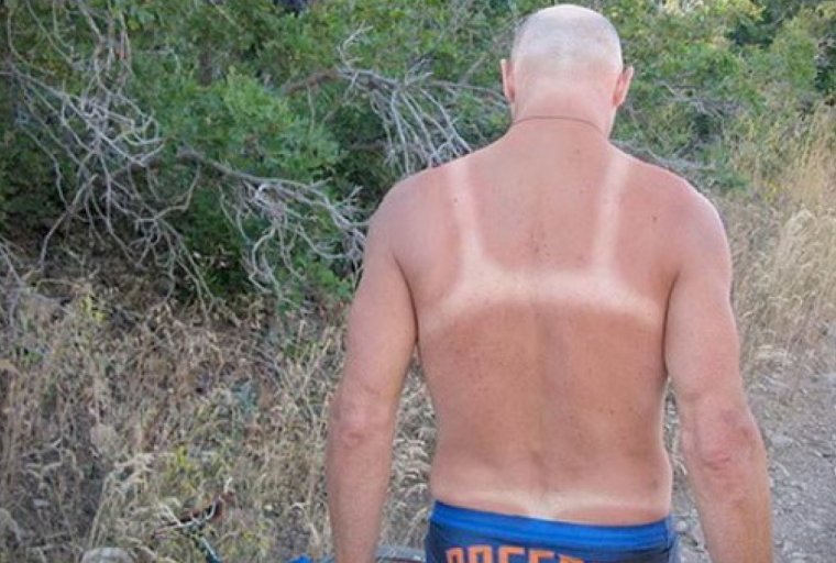 Загар карикатура