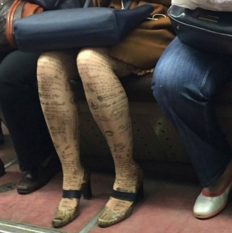 Колготки прикол