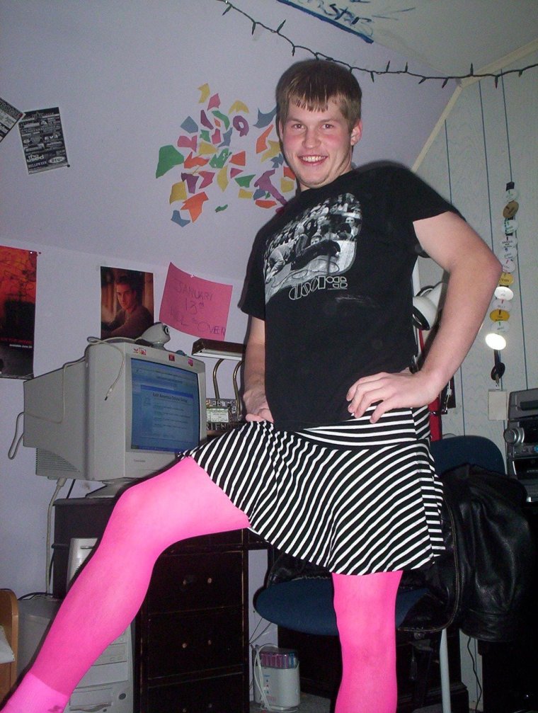 Мужики в женской одежде