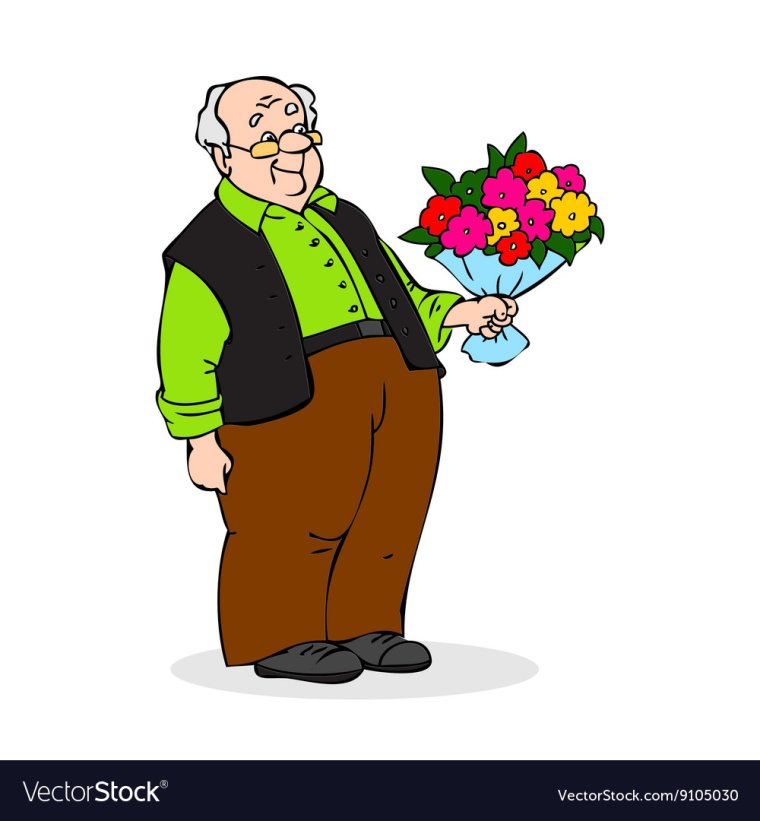 Мужчина с розой