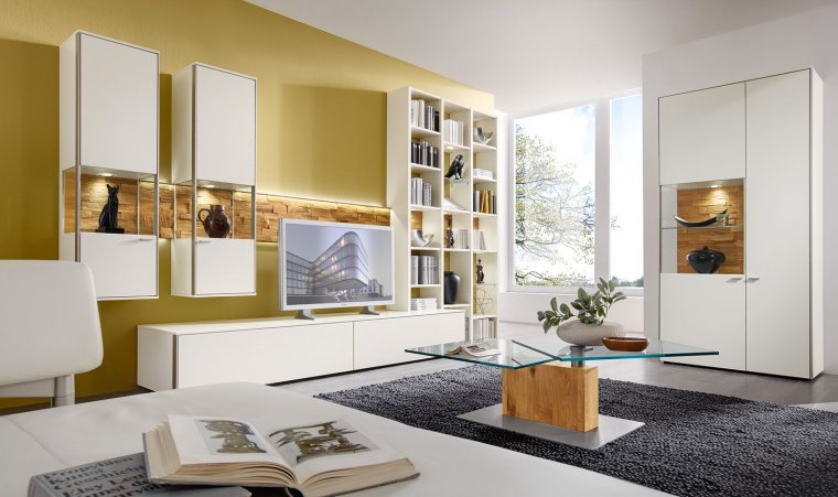 Немецкие стенки в гостиную