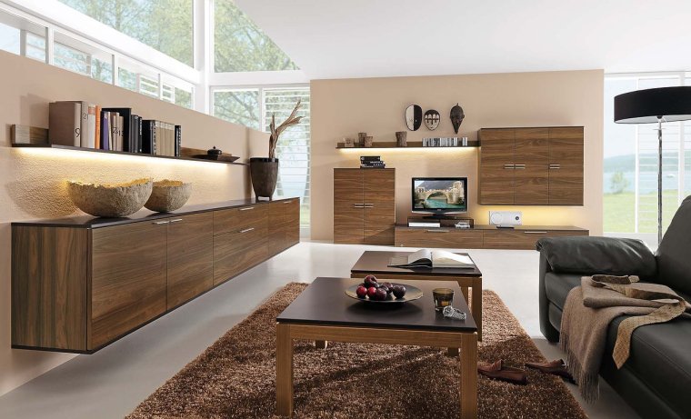 Итальянская мебель для гостиной в современном стиле