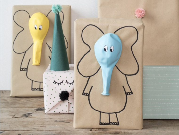 Креативная упаковка подарка на день рождения