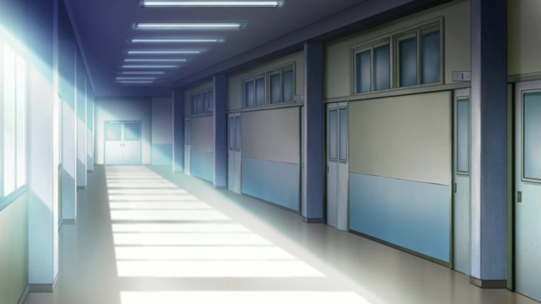 Школьный коридор аниме гача лайф