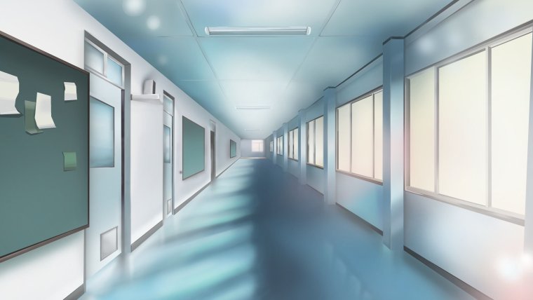 Коридор школы гача лайф