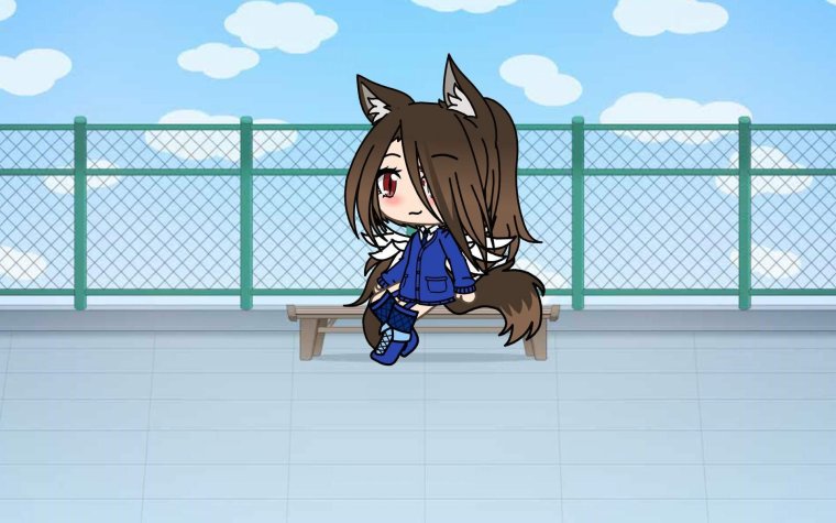 Гача лайф девочка лиса