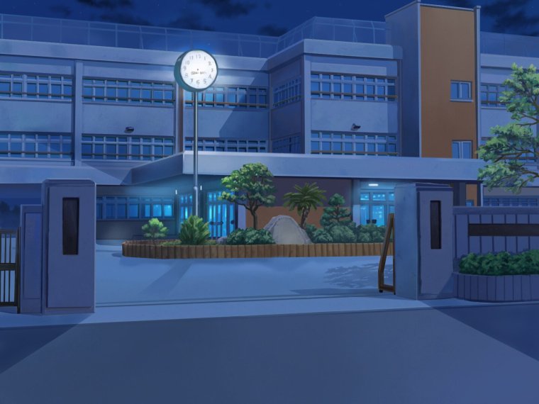 Здание школы гача лайф