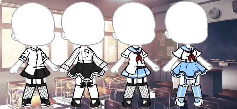 Школьная форма гача лайф