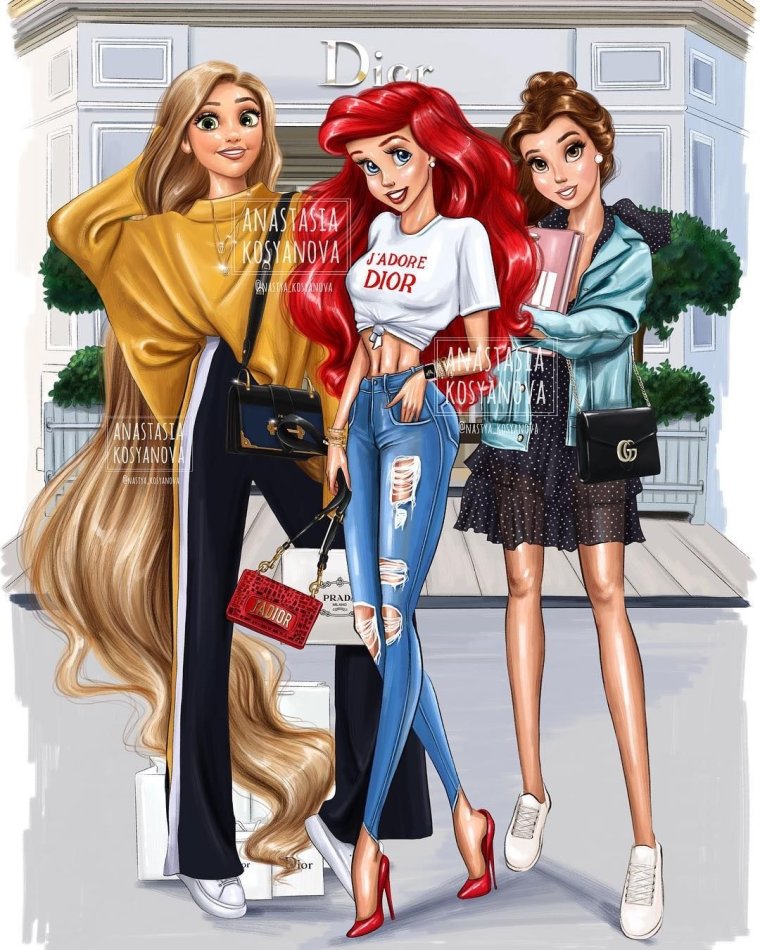 Три лучшие подруги