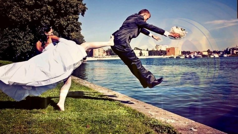 Фотосессия с юмором