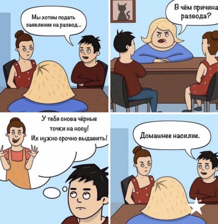 Причины развода приколы