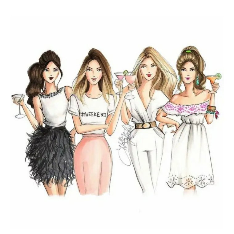 3 Подруги картинки