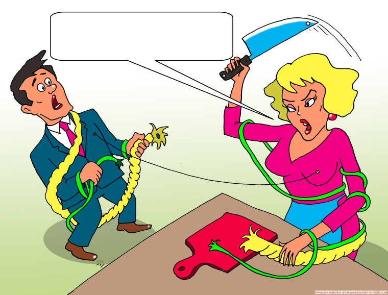 Расторжение брака карикатура