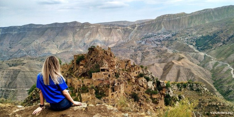 Село призрак в Дагестане Гамсутль