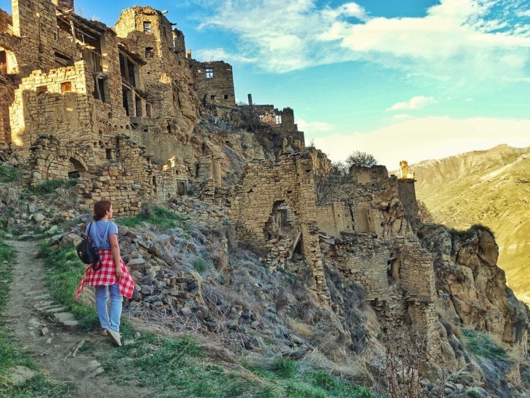 Сулакский каньон Гамсутль