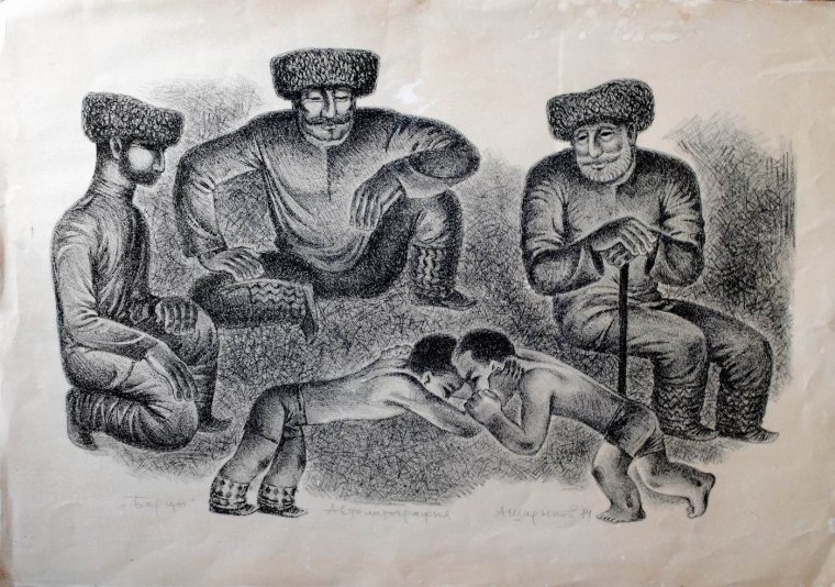 Дагестанские художники графики