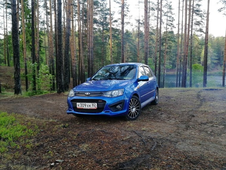 Kalina 2 Sport синяя