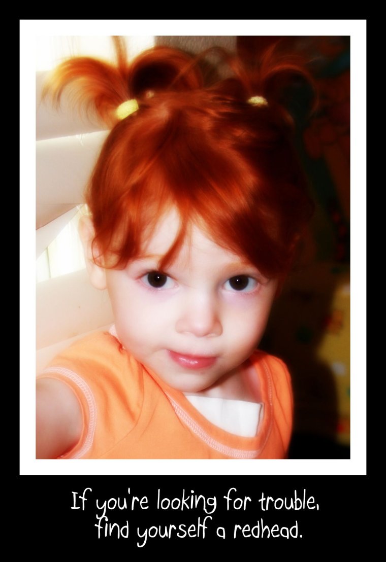 Высказывания про рыжих