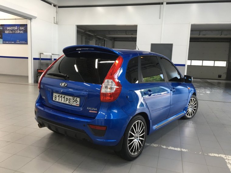 Lada Granta Sport синяя