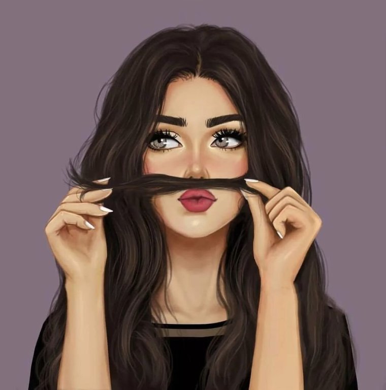 Girly_m с длинными волосами