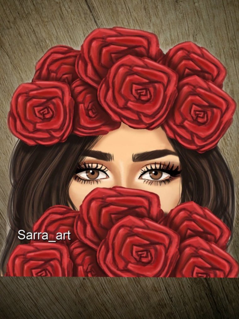 Девушка рисунок