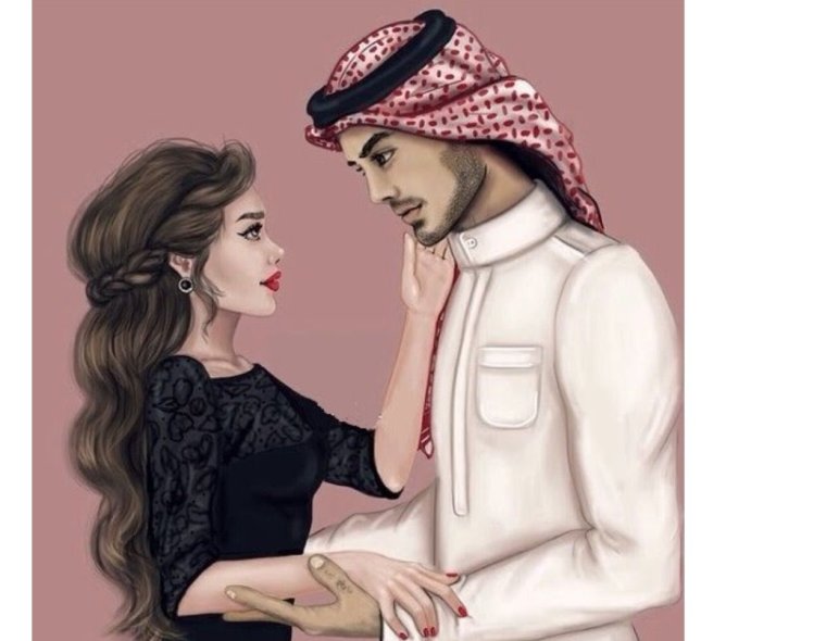 Девушка с цветами мультяшная