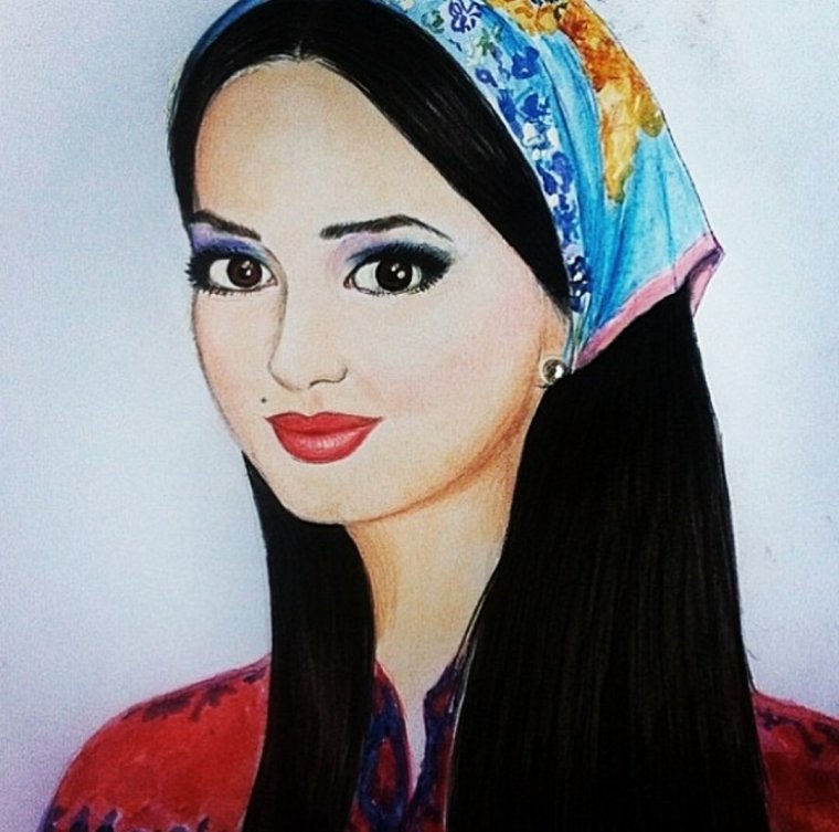 Живопись крымские татарки