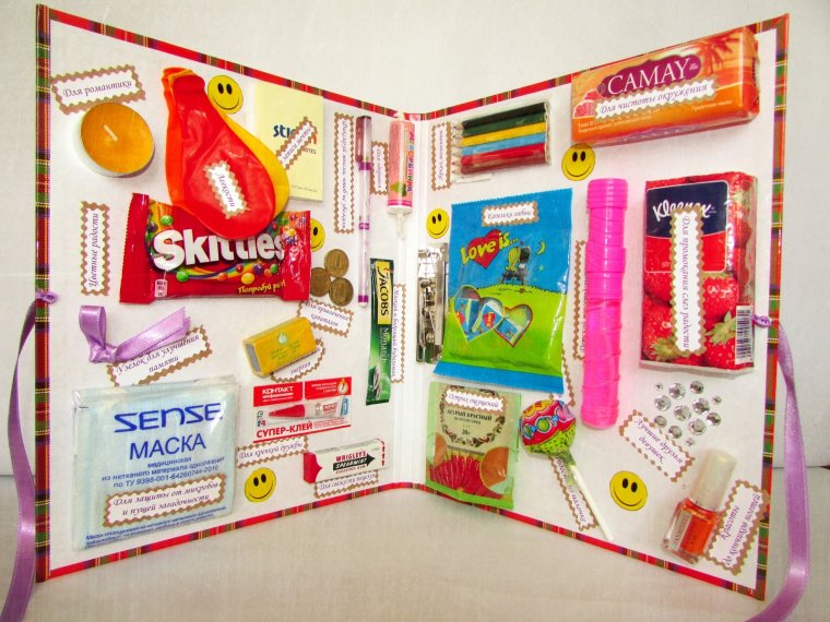 Оригинальные подарки в конвертах