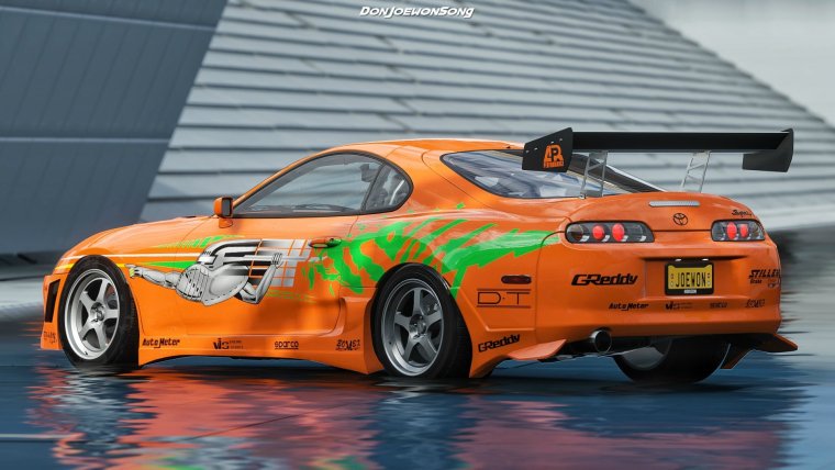 Toyota Supra mk4 Форсаж