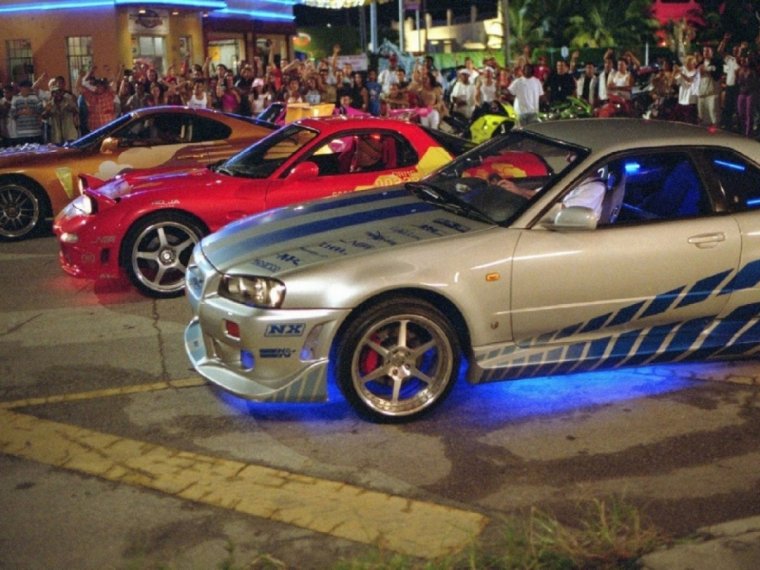 Toyota Supra a80 Форсаж