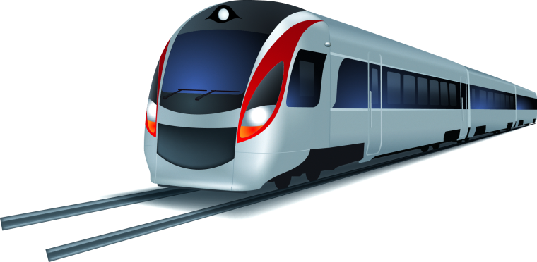 Поезд без фона