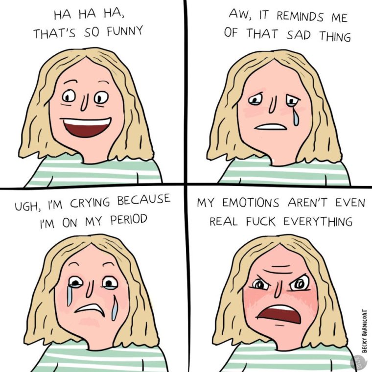 Мемы про месячные в школе