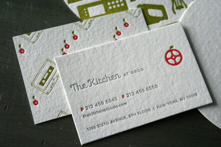 Плохой дизайн визитки