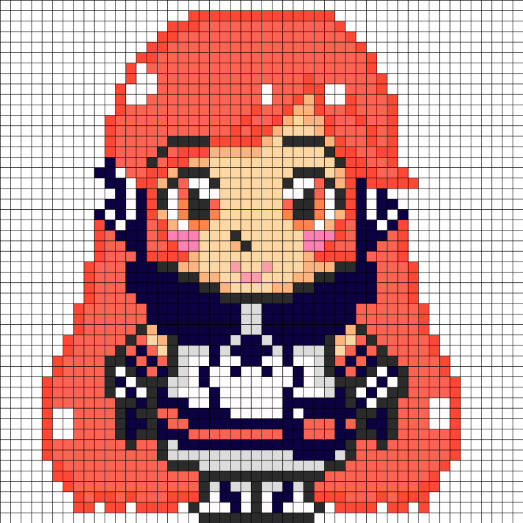 Пиксель арт Вокалоид