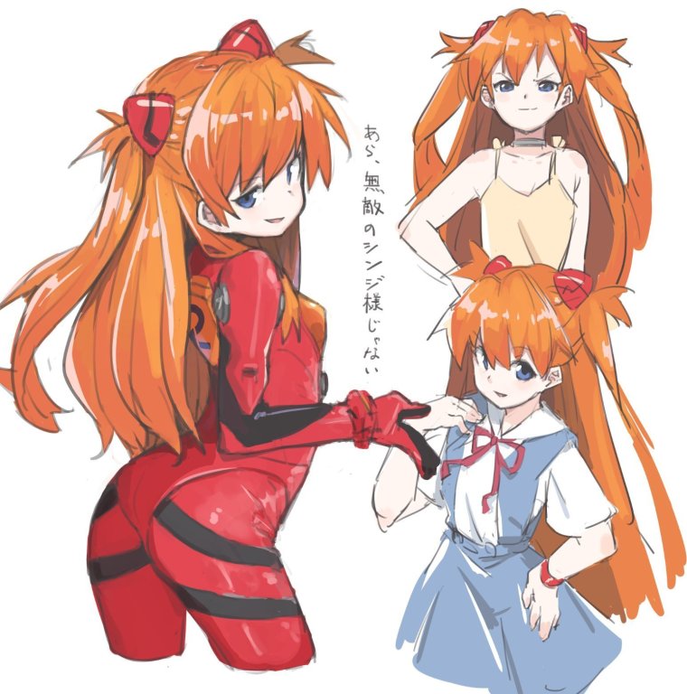 Крошка ева в стиле аниме