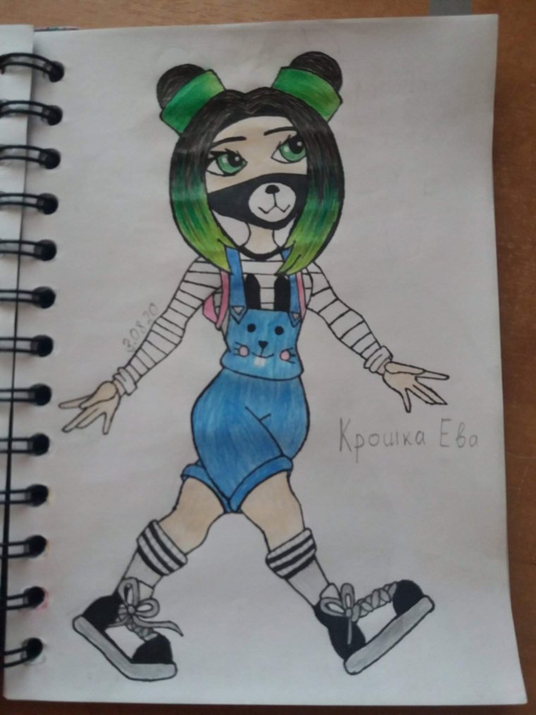 Крошка ева РОБЛОКС арт